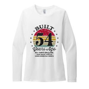 Built 54 Years Ago 54th Birthday All Parts Original 1969 Womens CVC Long Sleeve Shirt