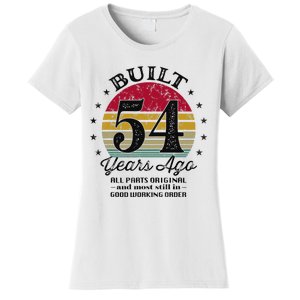 Built 54 Years Ago 54th Birthday All Parts Original 1969 Women's T-Shirt