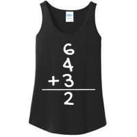 Baseball 6 4 3 Double Play Turn Two Gift Ladies Essential Tank