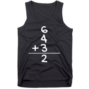 Baseball 6 4 3 Double Play Turn Two Gift Tank Top