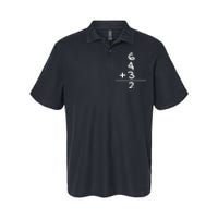 Baseball 6 4 3 Double Play Turn Two Gift mother's day Softstyle Adult Sport Polo