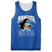 Bold 612 Afro Queen Design Minnesota Bring Ya Ass Funny Gift Mesh Reversible Basketball Jersey Tank