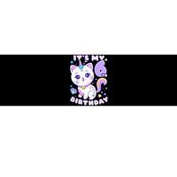 Birthday 6 years old cat unicorn 6th birthday Bumper Sticker