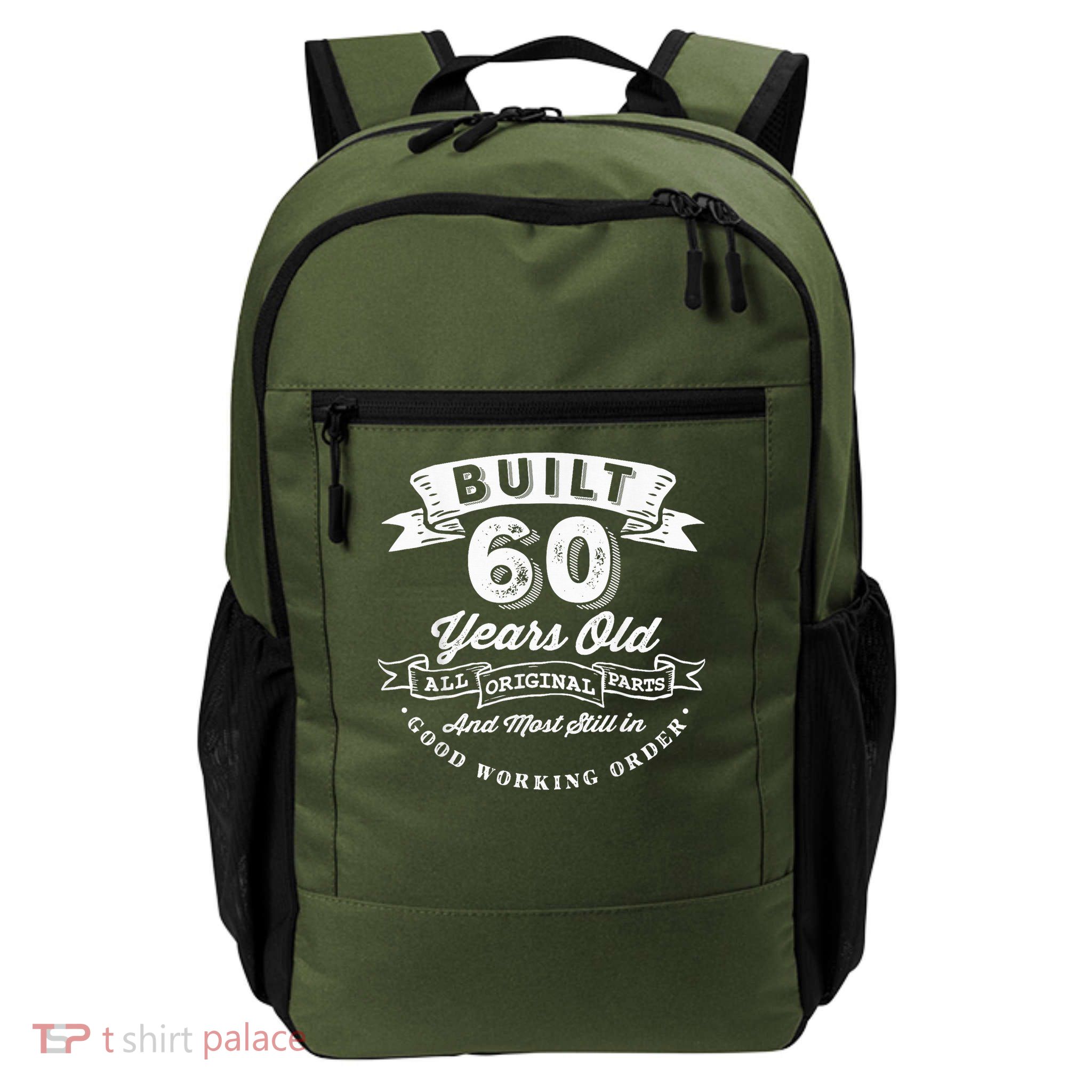 Built 60 Years Ago 60th Birthday Daily Commute Backpack