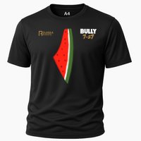 Bully 727 Palestine Watermelon Cooling Performance Crew T-Shirt
