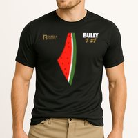 Bully 727 Palestine Watermelon Cooling Performance Crew T-Shirt