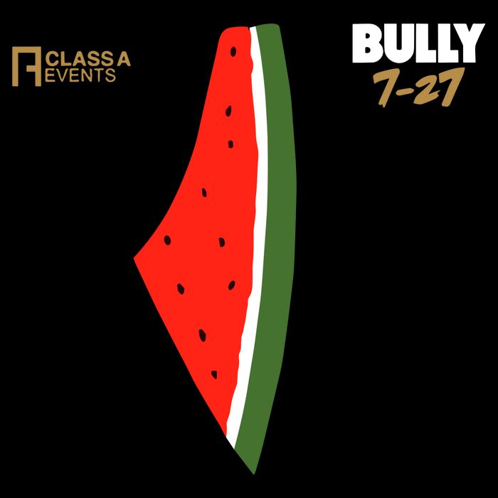 Bully 727 Palestine Watermelon Cooling Performance Crew T-Shirt