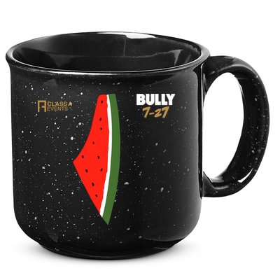 Bully 727 Palestine Watermelon 15oz Campfire Ceramic Mug