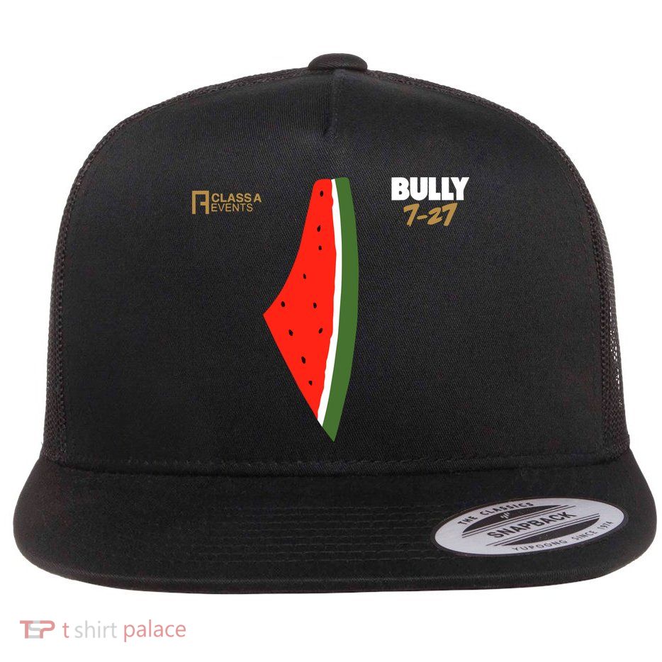 Bully 727 Palestine Watermelon Flatbill Hat