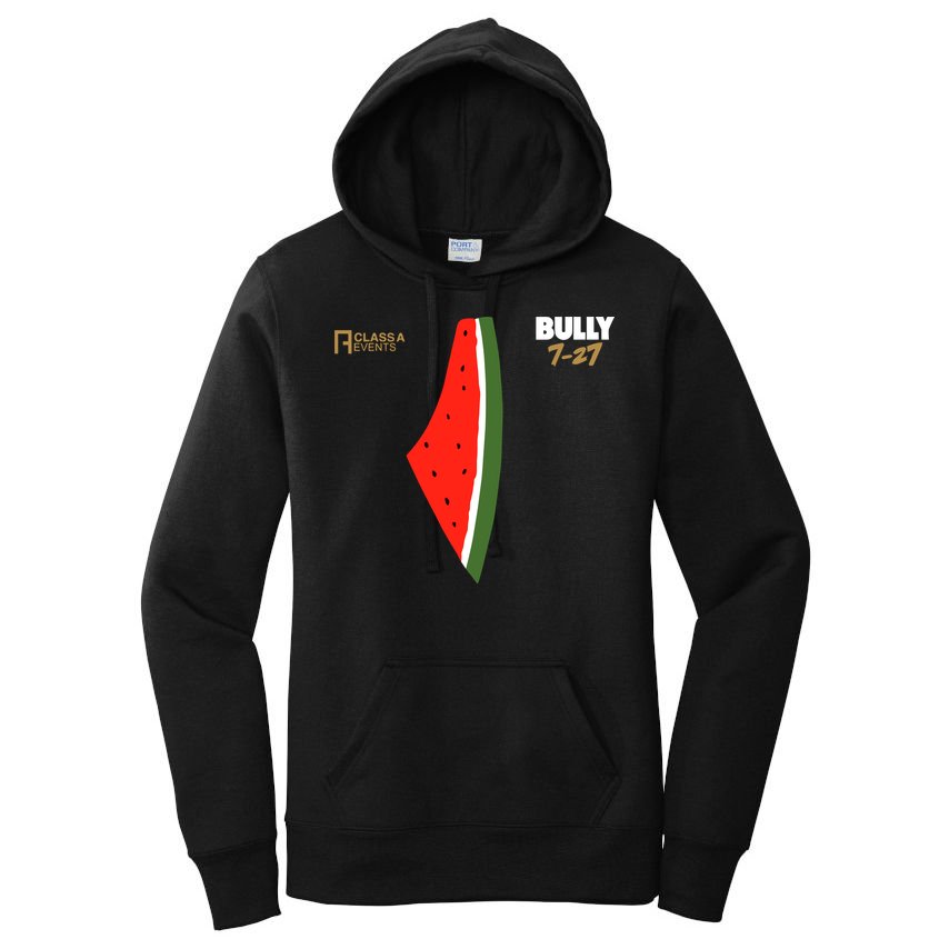 Bully 727 Palestine Watermelon Women's Pullover Hoodie