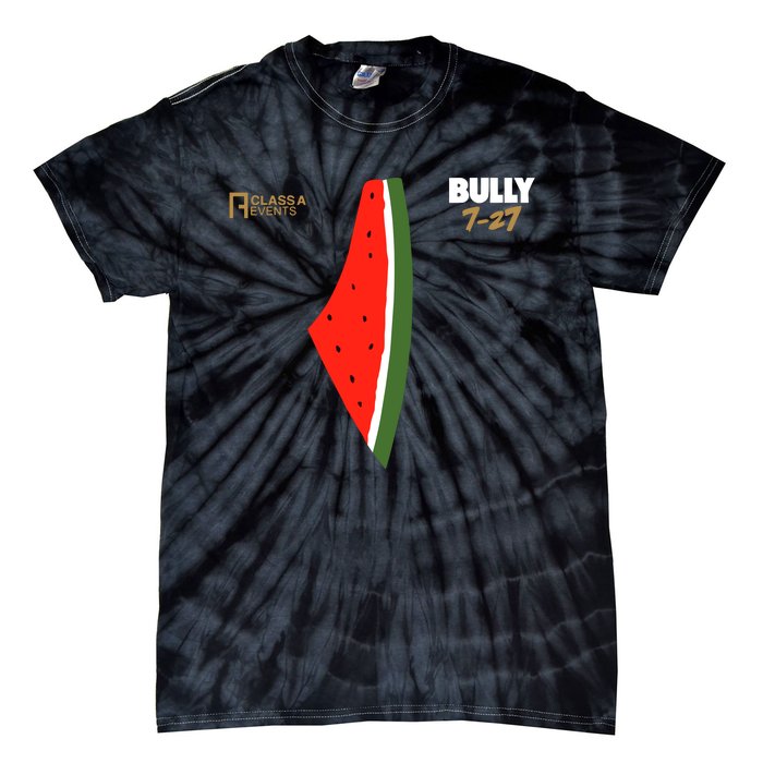 Bully 727 Palestine Watermelon Tie-Dye T-Shirt