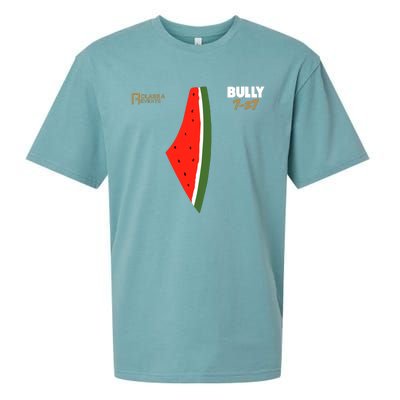 Bully 727 Palestine Watermelon Sueded Cloud Jersey T-Shirt