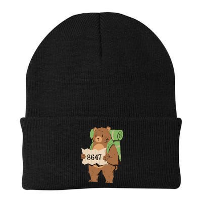 Bear 86 47 Resist Subtle Anti Trump 8647 Save National Parks Beanie