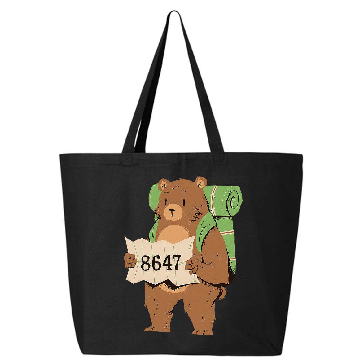 Bear 86 47 Resist Subtle Anti Trump 8647 Save National Parks 25L Jumbo Tote