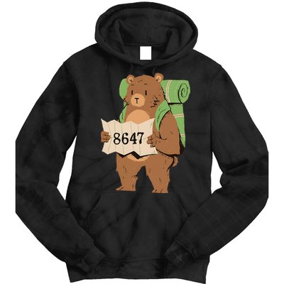 Bear 86 47 Resist Subtle Anti Trump 8647 Save National Parks Tie Dye Hoodie