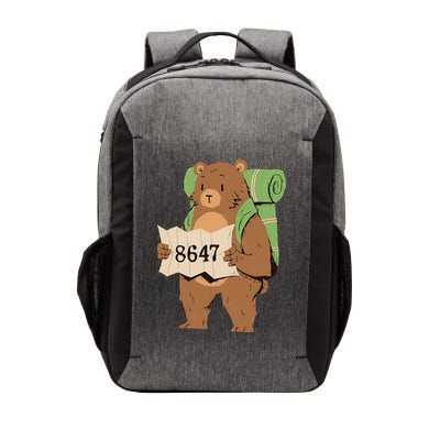Bear 86 47 Resist Subtle Anti Trump 8647 Save National Parks Vector Backpack
