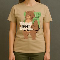 Bear 86 47 Resist Subtle Anti Trump 8647 Save National Parks T-Shirt