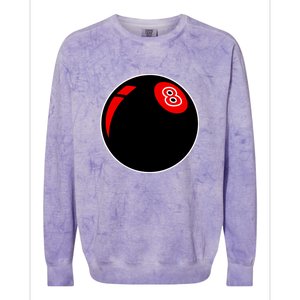 BILLIARDS(snooker) 8 Ball Billiards Dad Gift For Father’s Day Colorblast Crewneck Sweatshirt