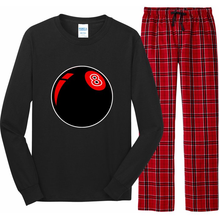 BILLIARDS(snooker) 8 Ball Billiards Dad Gift For Father’s Day Long Sleeve Pajama Set