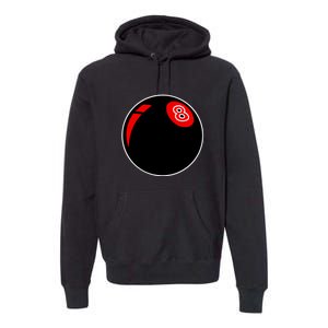 BILLIARDS(snooker) 8 Ball Billiards Dad Gift For Father’s Day Premium Hoodie