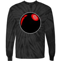 BILLIARDS(snooker) 8 Ball Billiards Dad Gift For Father’s Day Tie-Dye Long Sleeve Shirt