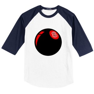 BILLIARDS(snooker) 8 Ball Billiards Dad Gift For Father’s Day Baseball Sleeve Shirt