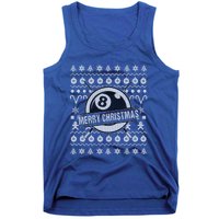 Billiards 8 Ball Ugly Christmas Gift Tank Top