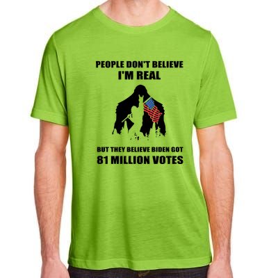 Bigfoot 81 Million Votes Anti Biden Adult ChromaSoft Performance T-Shirt