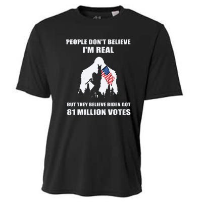 Bigfoot 81 Million Votes Anti Biden Cooling Performance Crew T-Shirt