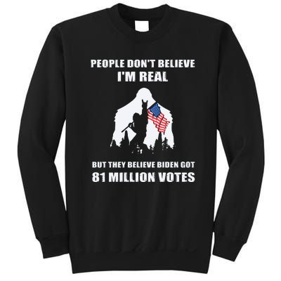 Bigfoot 81 Million Votes Anti Biden Sweatshirt