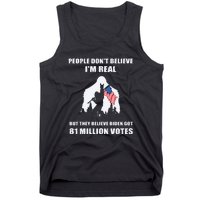 Bigfoot 81 Million Votes Anti Biden Tank Top