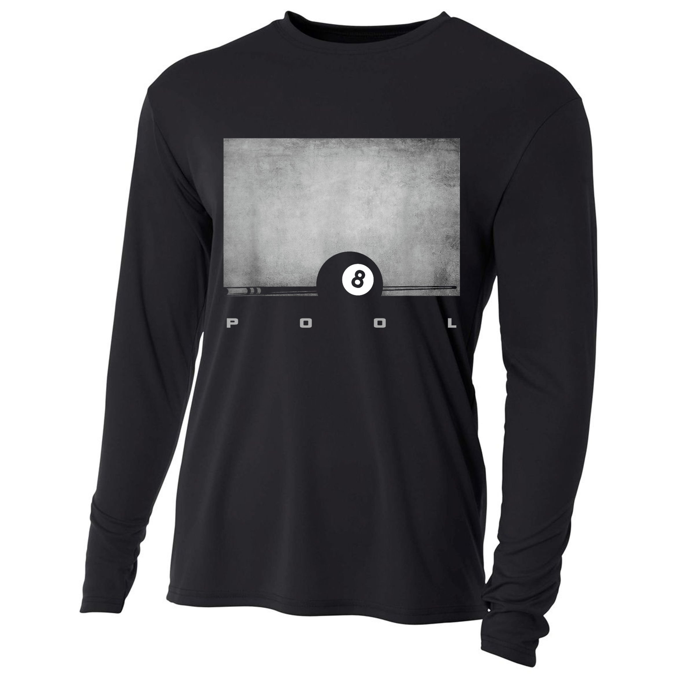 Billiards 8 Pool Billiards Team Gift Ideas For Fan Cooling Performance Long Sleeve Crew