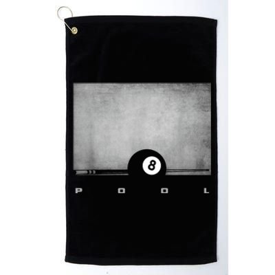 Billiards 8 Pool Billiards Team Gift Ideas For Fan Platinum Collection Golf Towel