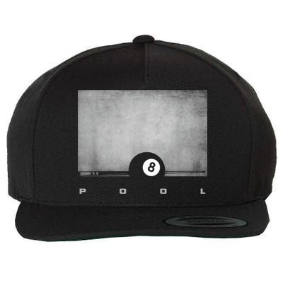 Billiards 8 Pool Billiards Team Gift Ideas For Fan Wool Snapback Cap