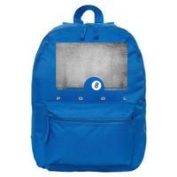 Billiards 8 Pool Billiards Team Gift Ideas For Fan 16 in Basic Backpack