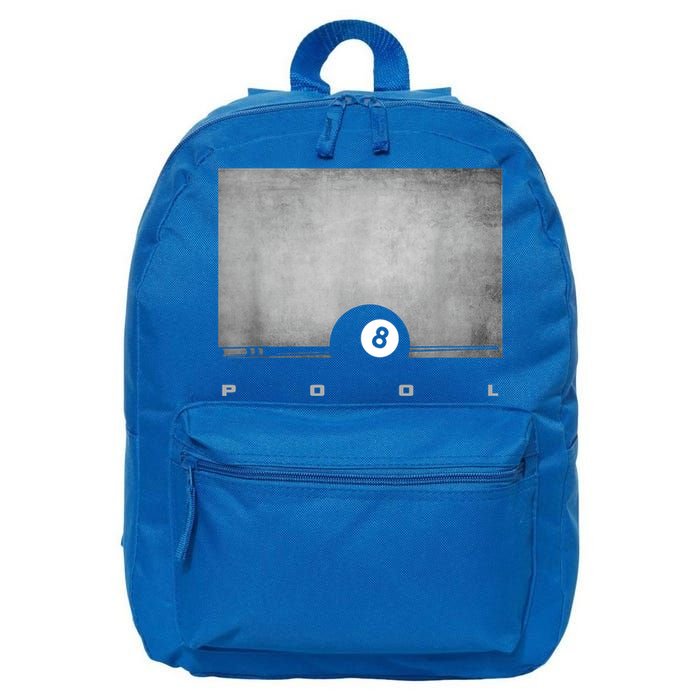 Billiards 8 Pool Billiards Team Gift Ideas For Fan 16 in Basic Backpack