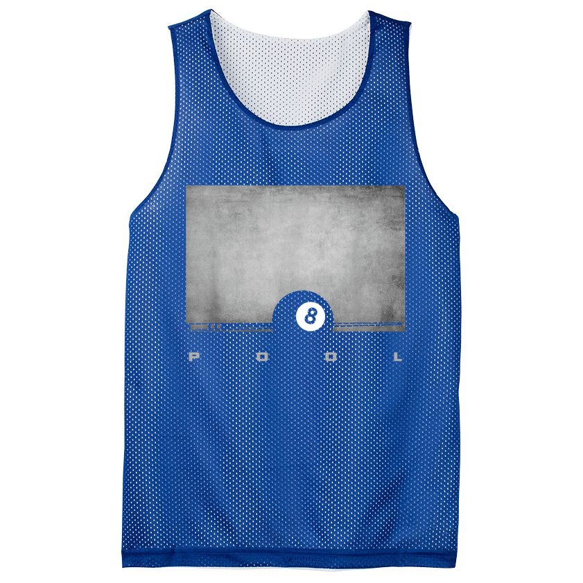 Billiards 8 Pool Billiards Team Gift Ideas For Fan Mesh Reversible Basketball Jersey Tank
