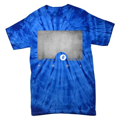 Billiards 8 Pool Billiards Team Gift Ideas For Fan Tie-Dye T-Shirt