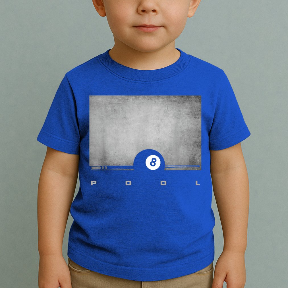 Billiards 8 Pool Billiards Team Gift Ideas For Fan Toddler T-Shirt