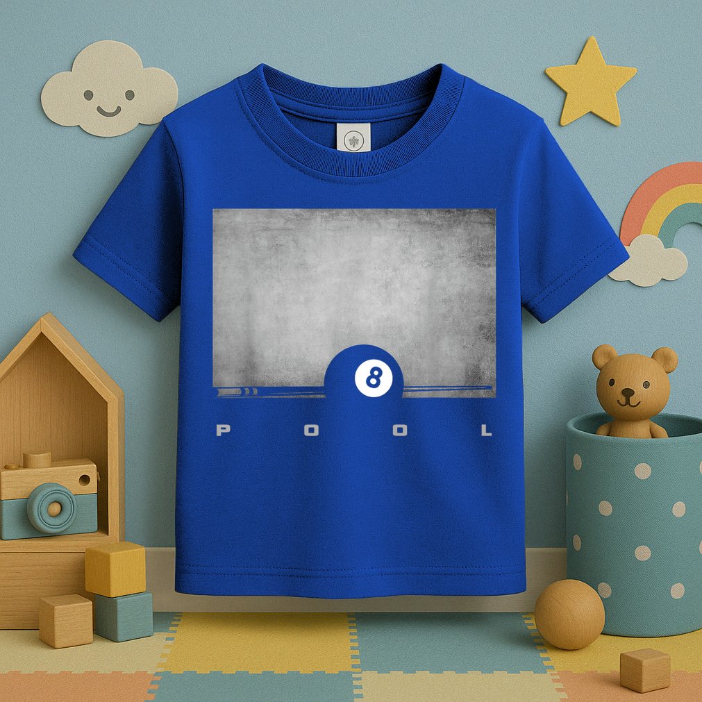 Billiards 8 Pool Billiards Team Gift Ideas For Fan Toddler T-Shirt