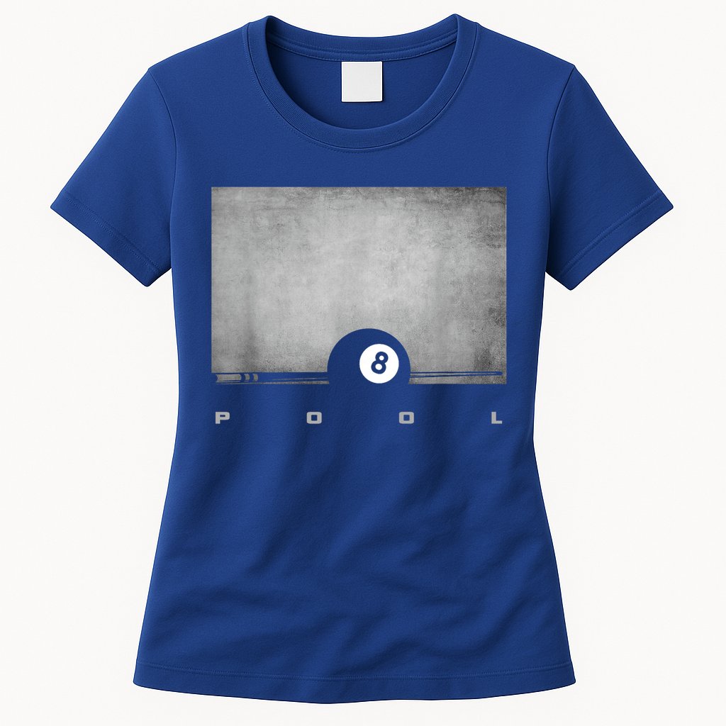 Billiards 8 Pool Billiards Team Gift Ideas For Fan Womens T-Shirt