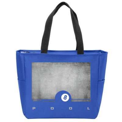 Billiards 8 Pool Billiards Team Gift Ideas For Fan Zip Tote Bag