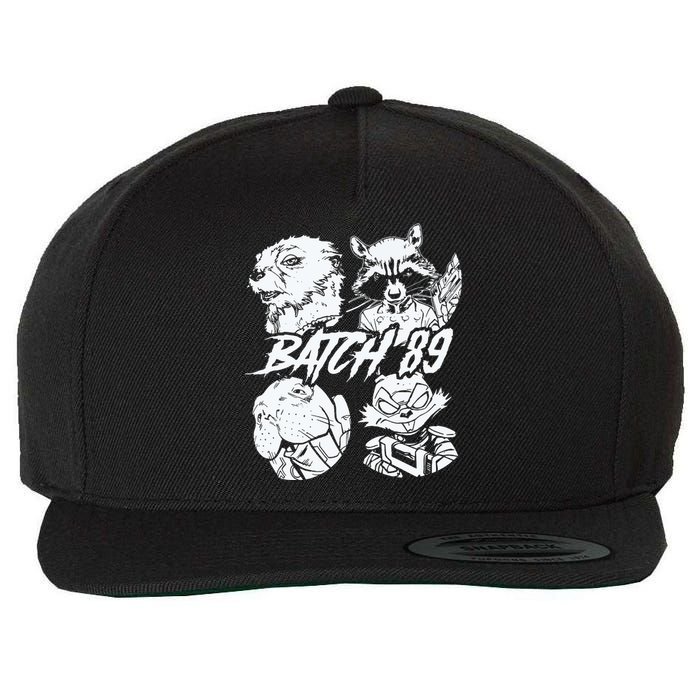 Batch 89 Rocket And Friends Wool Snapback Cap