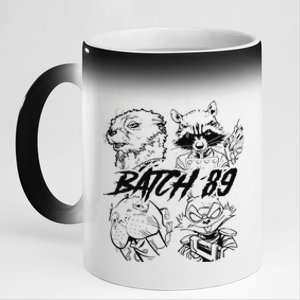 Batch 89 Rocket And Friends Lylla Teefs Floor Rocket 11oz Black Color Changing Mug