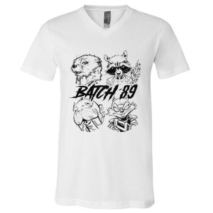 Batch 89 Rocket And Friends Lylla Teefs Floor Rocket V-Neck T-Shirt