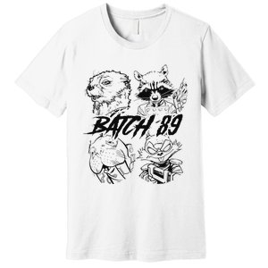 Batch 89 Rocket And Friends Lylla Teefs Floor Rocket Premium T-Shirt