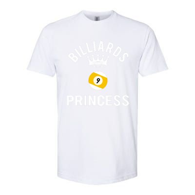 Billiards 9 Ball Princess Gift Softstyle® CVC T-Shirt