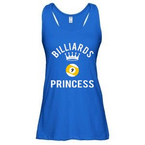 Billiards 9 Ball Princess Gift Ladies Essential Flowy Tank