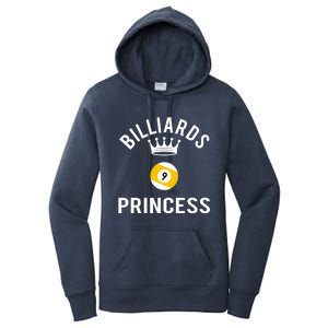 Billiards 9 Ball Princess Gift Women's Pullover Hoodie