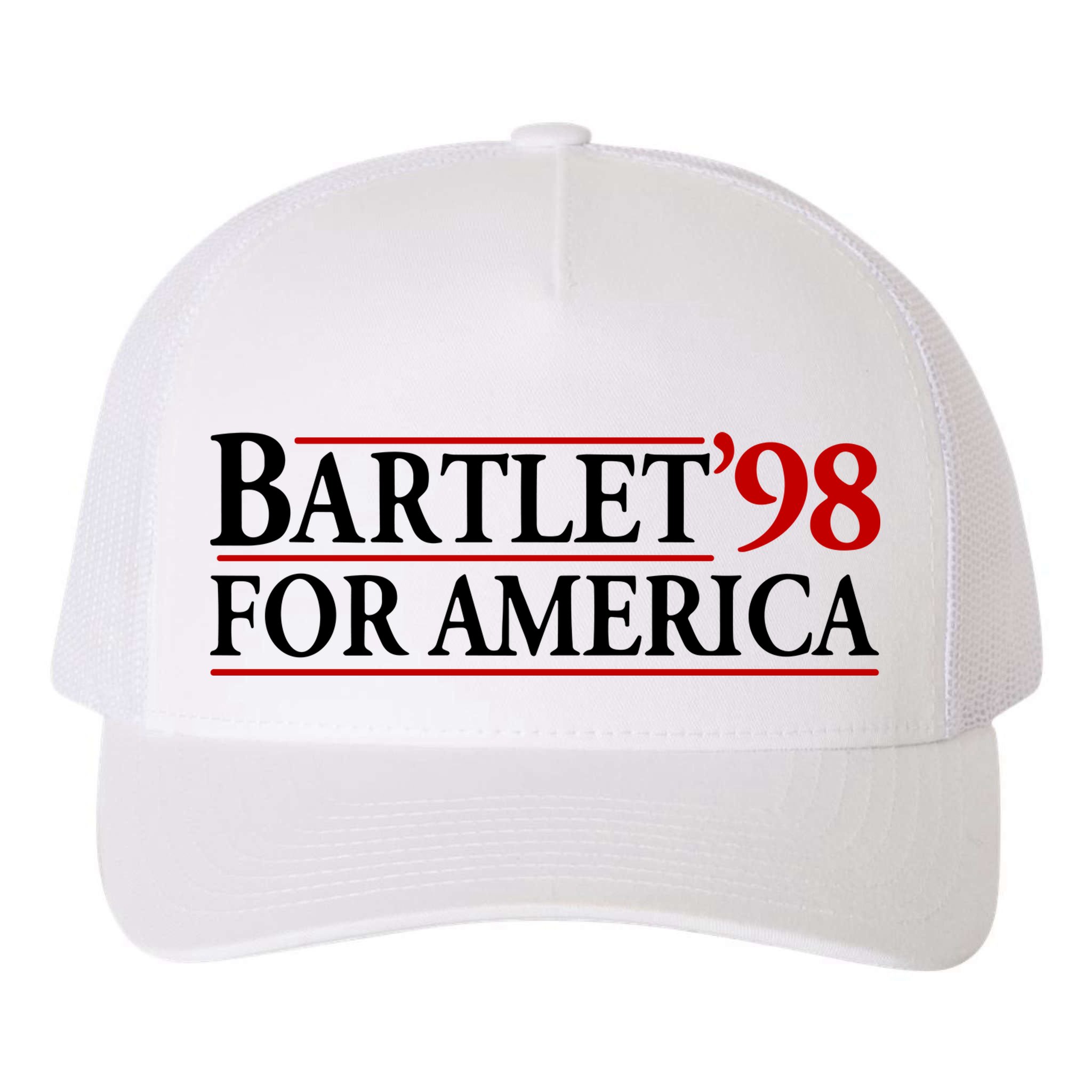 Bartlett’ 98 For America Yupoong Adult 5-Panel Trucker Hat